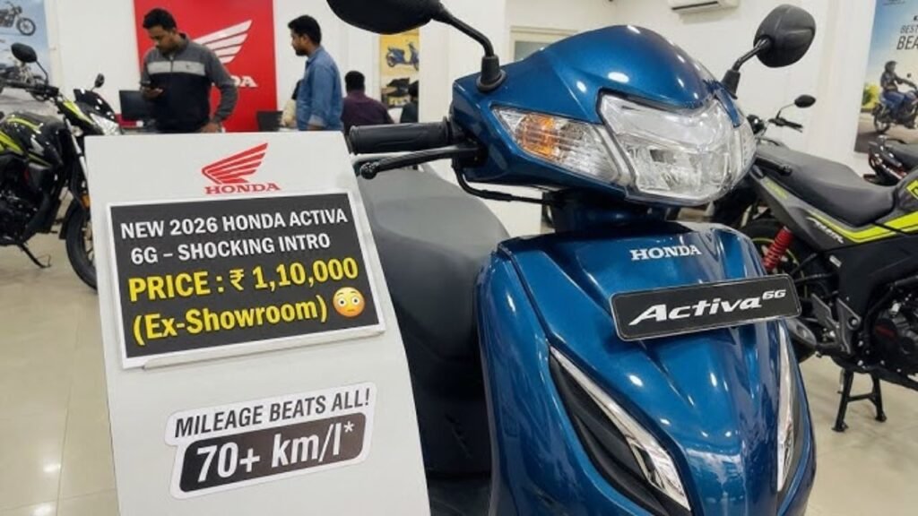 Honda Activa 6G BS6 2026